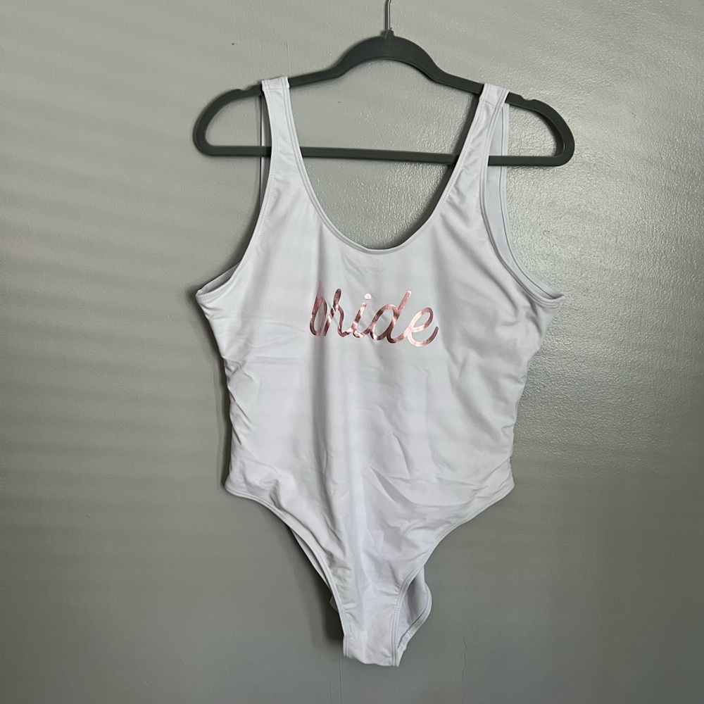 Bride One Piece Bathing Suit